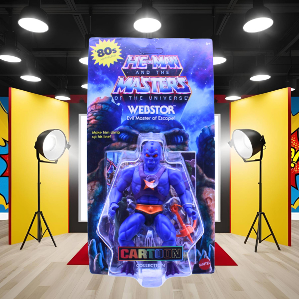 Masters of the Universe Cartoon Collection Actionfigur 2024 Webstor 14 cm von Mattel